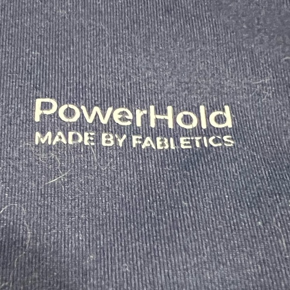 Fabletics Boost PowerHold High-Waisted 7/8 Legging Navy - Picture 9 of 10